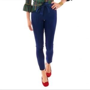 Gretchen Scott Designs Ultra Suede Gripe Less Navy Pants New